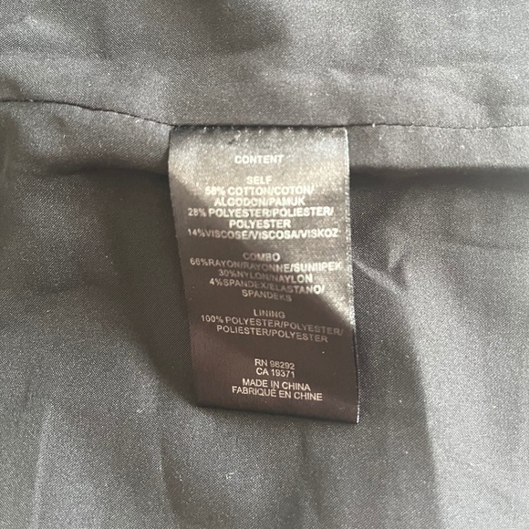 Tibi Mini Geometric Color block Houndstooth Black White Casual Career Skirt 4 S - Picture 13 of 13